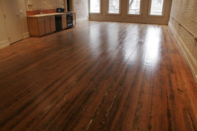 Refinished industrial fir-natural.