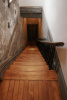 Refinished industrial fir-natural stairs after.