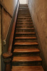 Refinished industrial fir-natural stairs after.